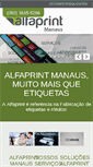 Mobile Screenshot of alfaprint.ind.br
